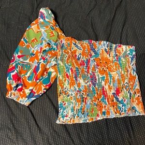 Amazon One shoulder top